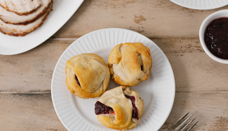 Easter Leftovers Pastry Bites