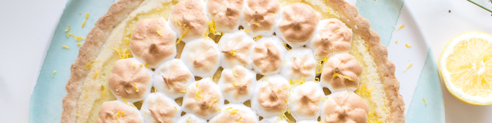 Shortbread Lemon Meringue Tart
