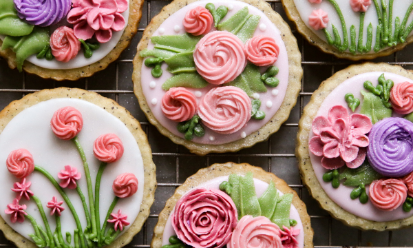 Mother’s Day Earl Grey Sugar Cookies