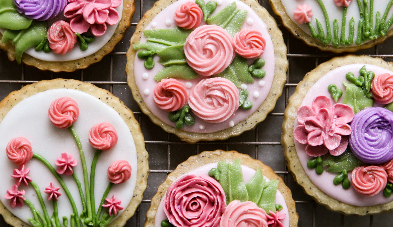 Mother’s Day Earl Grey Sugar Cookies