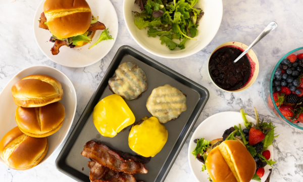 Berry Good Bacon Havarti Burgers