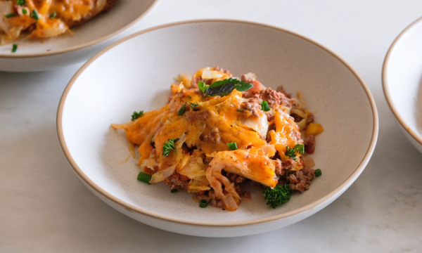 Lean Ground Beef Casserole