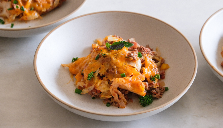 Lean Ground Beef Casserole
