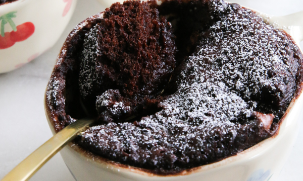 Breakfast Chocolate Mug Cake