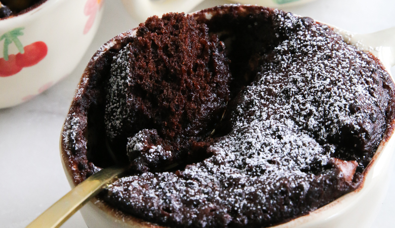 Breakfast Chocolate Mug Cake