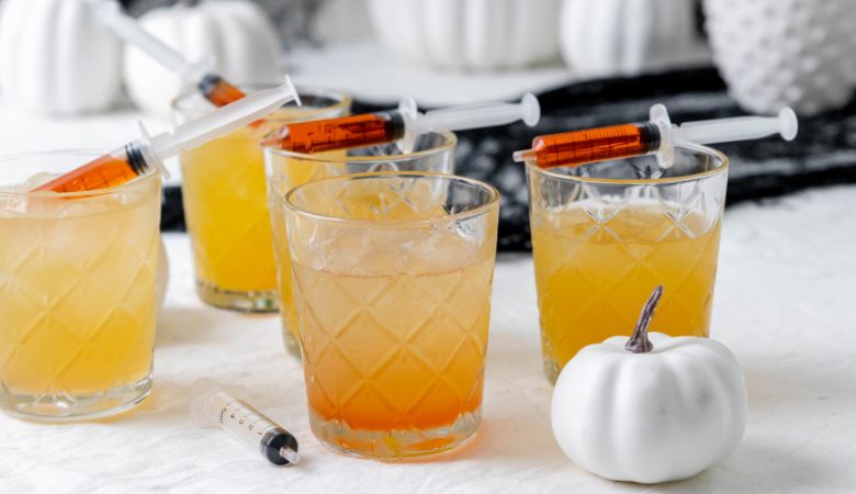 Ginger Beer Halloween Mocktail