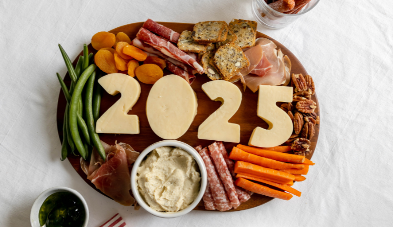 New Year Charcuterie Board