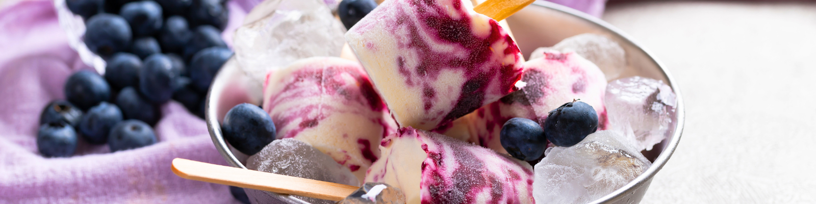 Blueberry Cheesecake Protein Ice Cream