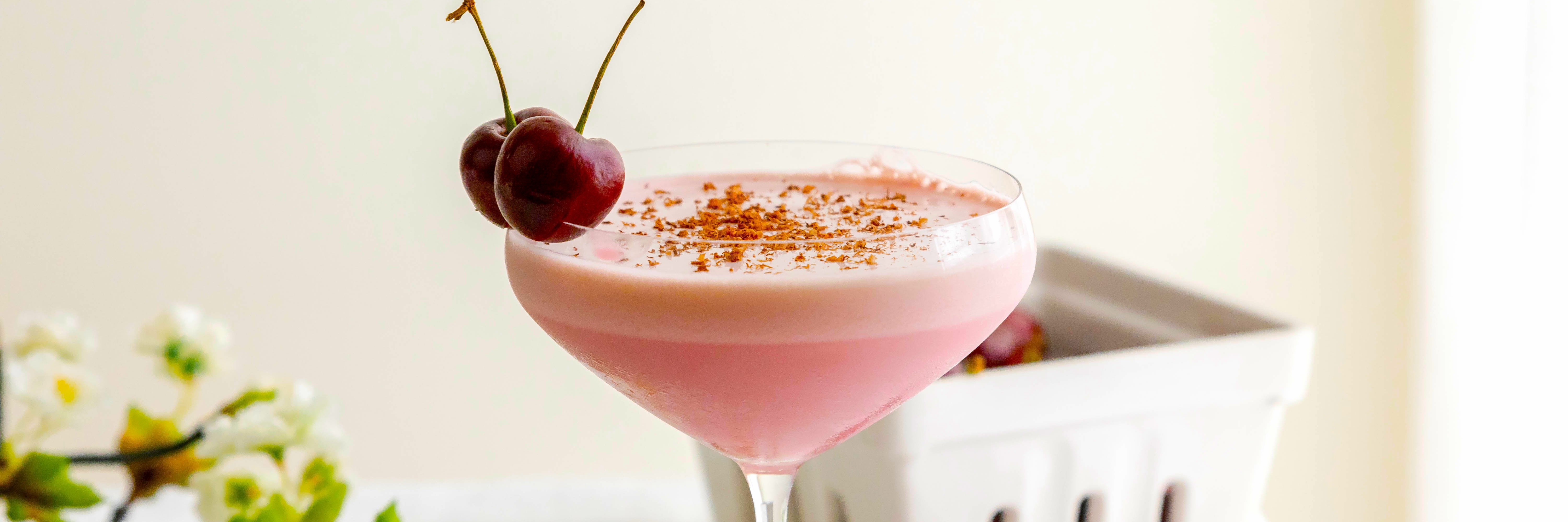 Creamy Cherry Mocktail