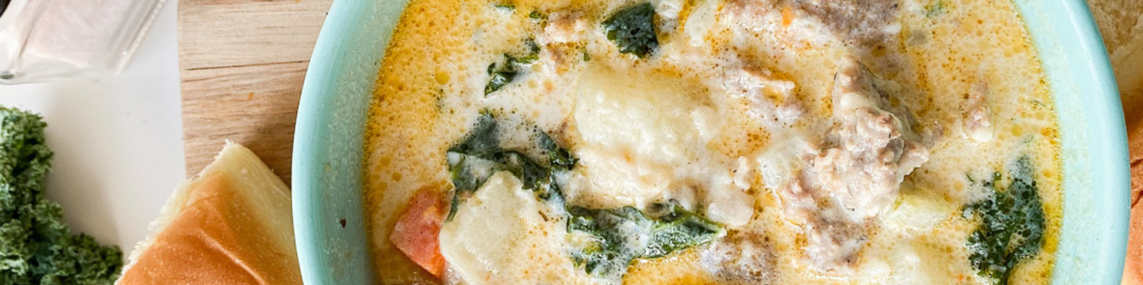 Creamy Italian Sausage & Veggie Soup