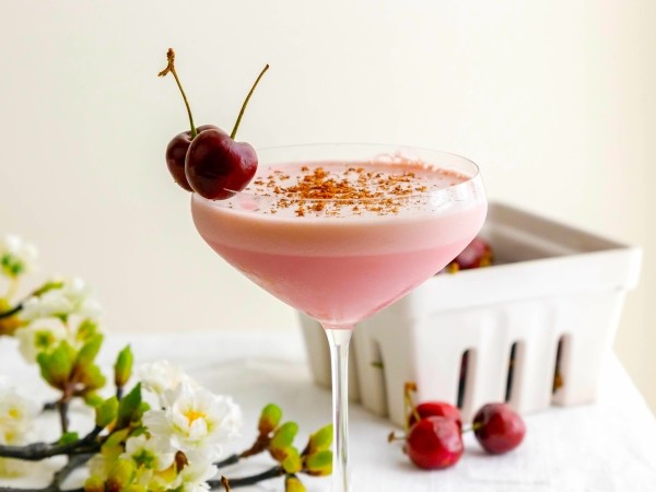 Creamy Cherry Mocktail