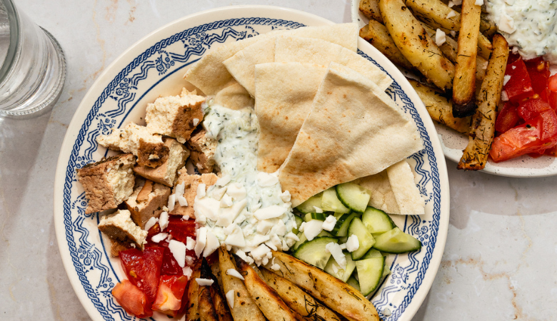 Vegan Greek Tofu Bowls