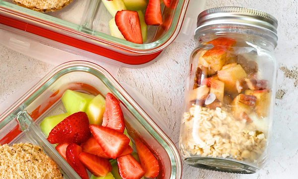 Apple Pie Overnight Oats 