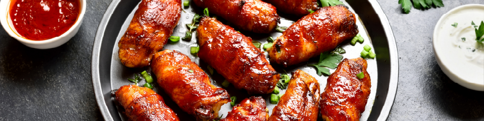 Bacon Wrap Mummies Wings