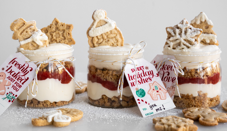 Christmas Dessert Jars