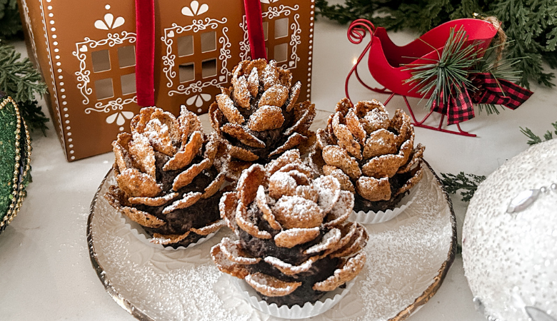 Dairy Free Pine Cone Truffles