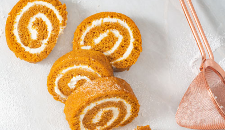 Pumpkin Roll With E.D. SMITH