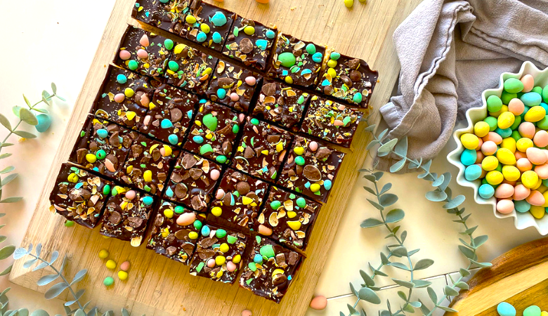 Mini Egg Millionaires Shortbread