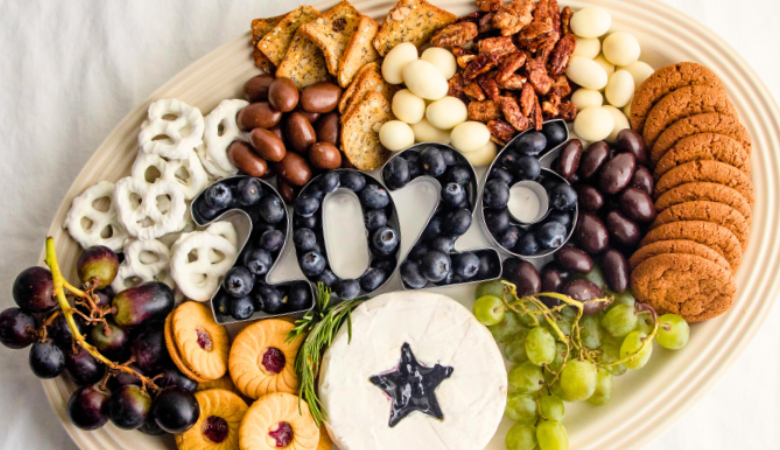 New Year Snack Board 