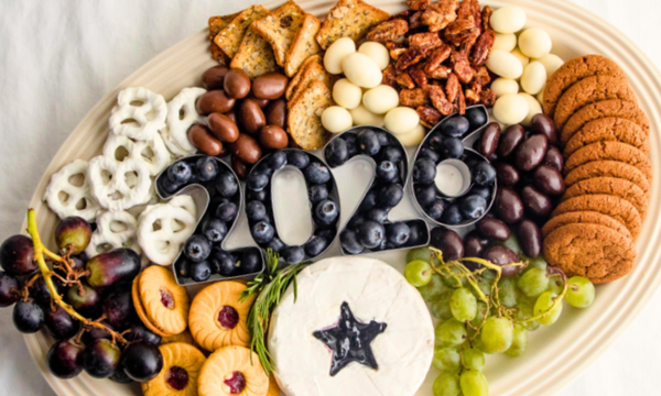 New Year Snack Board 