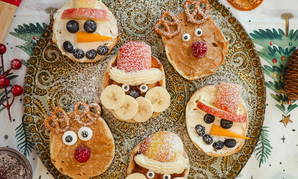 Santa’s Breakfast - Christmas Three Waffles