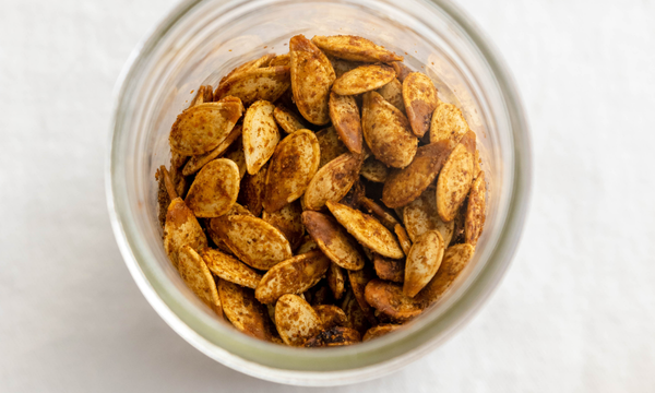 Spiced Roasted Pumpkin Seeds