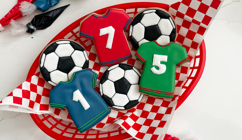 Soccer Vanilla Sugar Cookies - Dairy Free