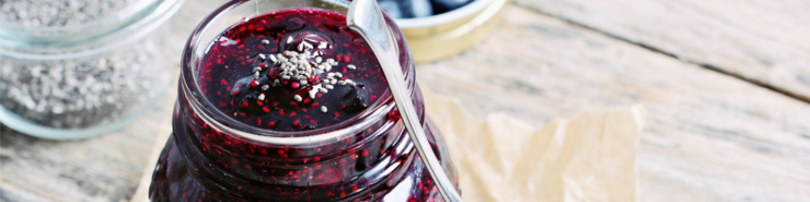 Blueberry Chia Seed Jam