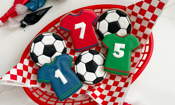 Soccer Vanilla Sugar Cookies - Dairy Free