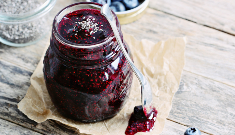 Blueberry Chia Seed Jam