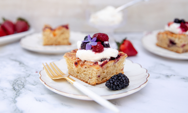 WK 19 Gluten Free Berry Earthquake Cake Recipe