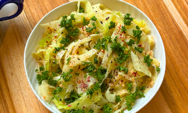 Cabbage Alfredo