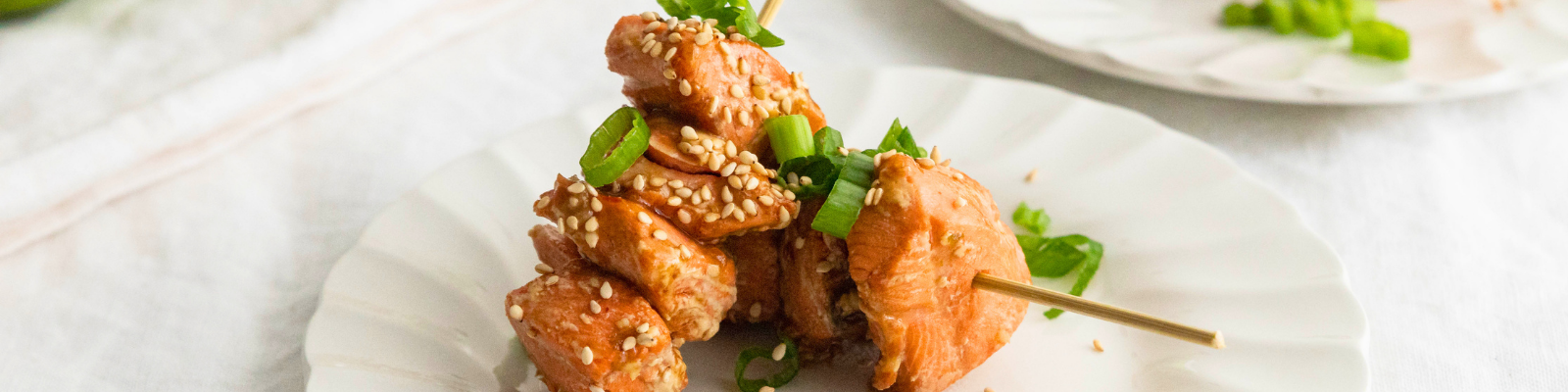 Sweet Chili Lime Salmon Bites