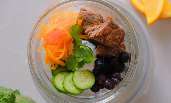 Citrus Yogurt Sirloin Meal Prep Bowls