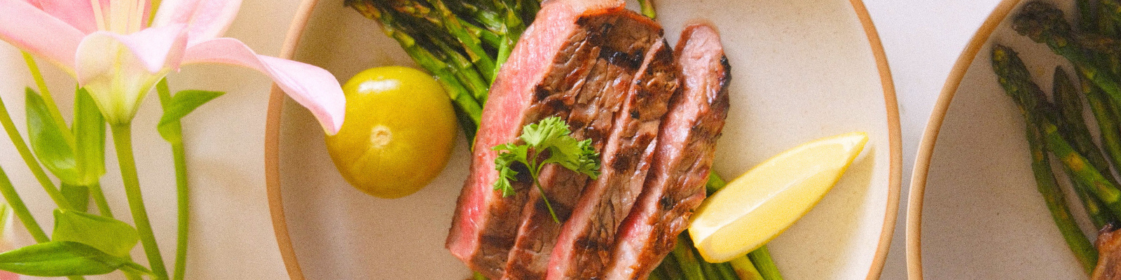 Date Night Ribeye with Tender Asparagus