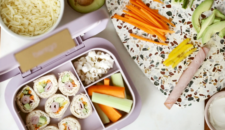 Ham, Cheese & Veggie Rolls 