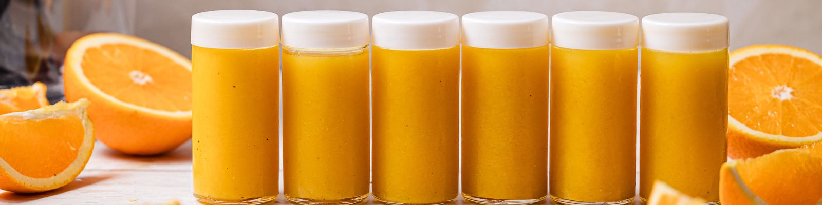 Orange Ginger Wellness Shots