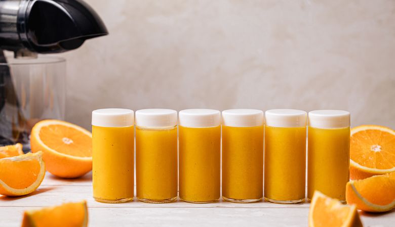 Orange Ginger Wellness Shots