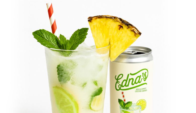Coconut Mojito Mocktail