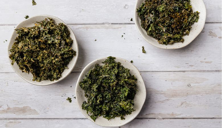 Kale Chips 3 Ways