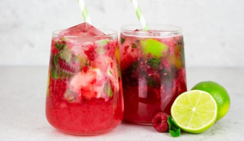 Not Guilty Raspberry Mocktail