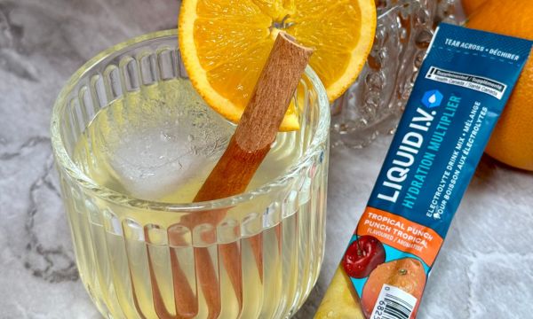Spiced Island Punch Mocktail 
