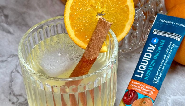 Spiced Island Punch Mocktail