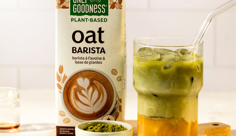 Iced Mango Match Latte
