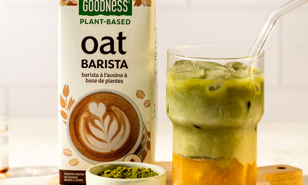 Iced Mango Match Latte