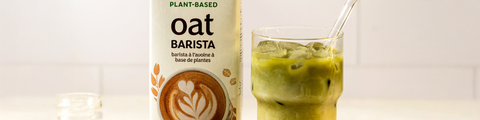 Iced Mango Match Latte