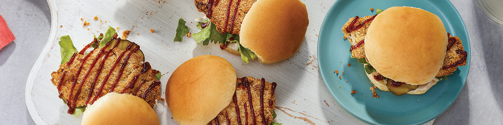 BBQ Chicken Sliders