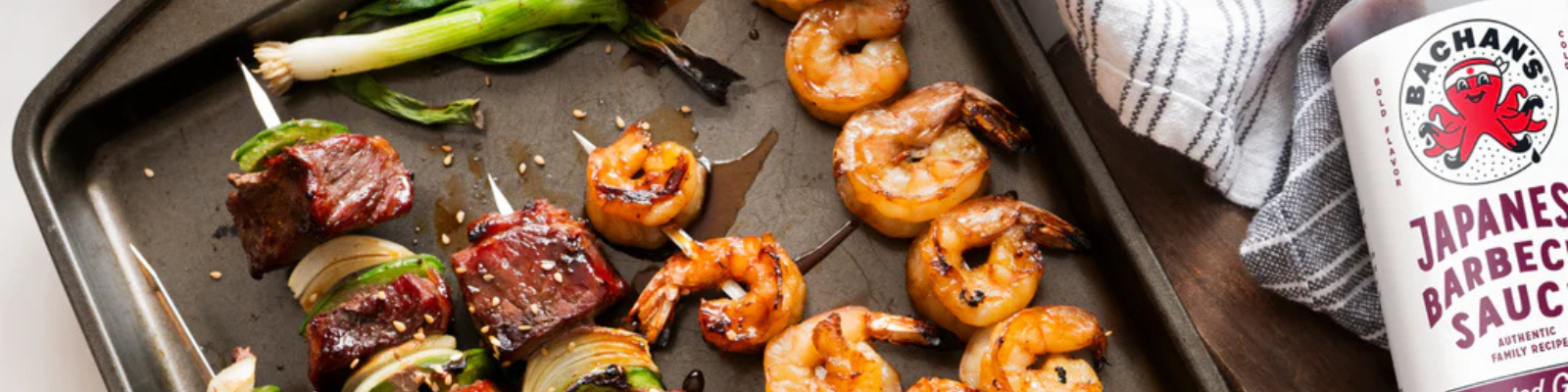 Steak & Shrimp Skewers