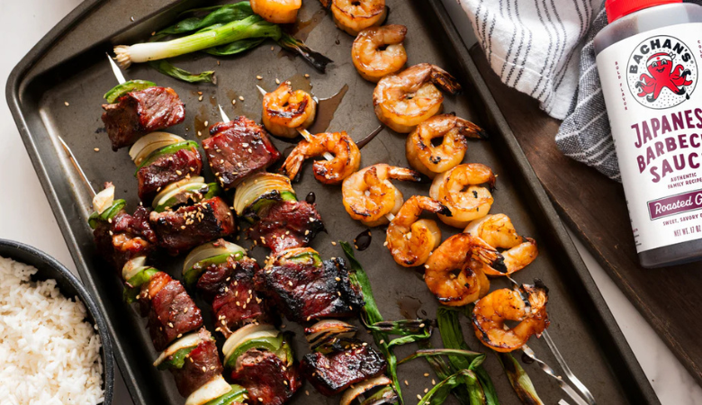 Steak & Shrimp Skewers