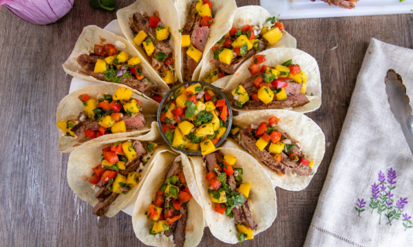 Short Rib Tacos with Mango Salsa recipe